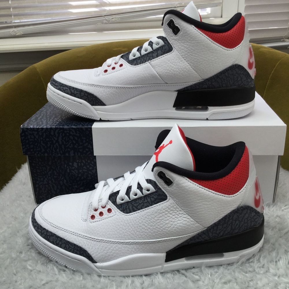 Air Jordan 3 Retro Denim SE 'Fire Red'